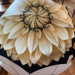 Pasotti Cream Dahlia Umbrella
